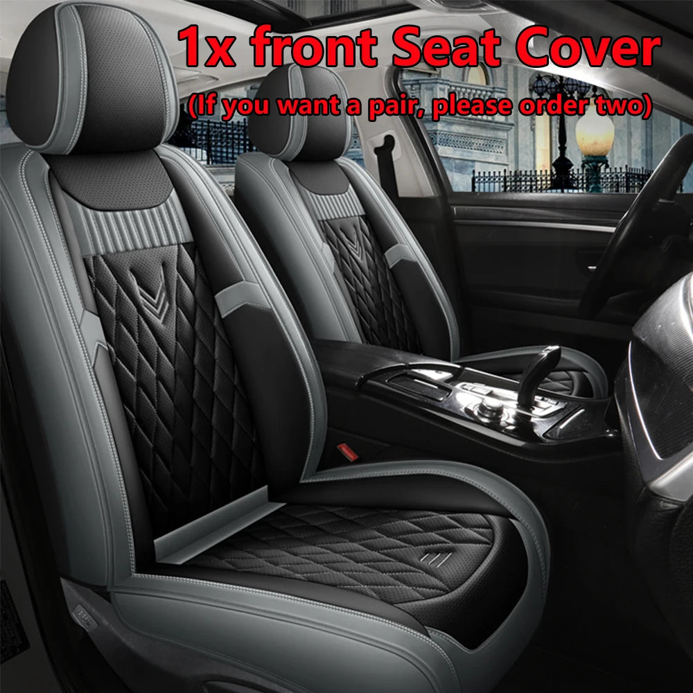 Universal Leather Car Seat Covers for Lada Granta Vesta SW Cross 2114 Xray Kalina Largus Interior Accessories for Vehicle Parts