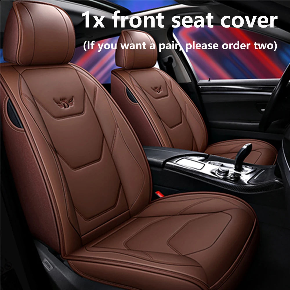 Universal Leather Car Seat Covers for for Subaru Legacy 2014 2022 Impreza XV Forester 2010 2015 Outback 2012 Auto Accessories