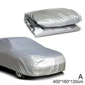 Universal Full Car Cover Portable Outdoor Waterproof UV Protection Anti-Scratch Resistant Car Clothing Auto Dust Cover Accessory