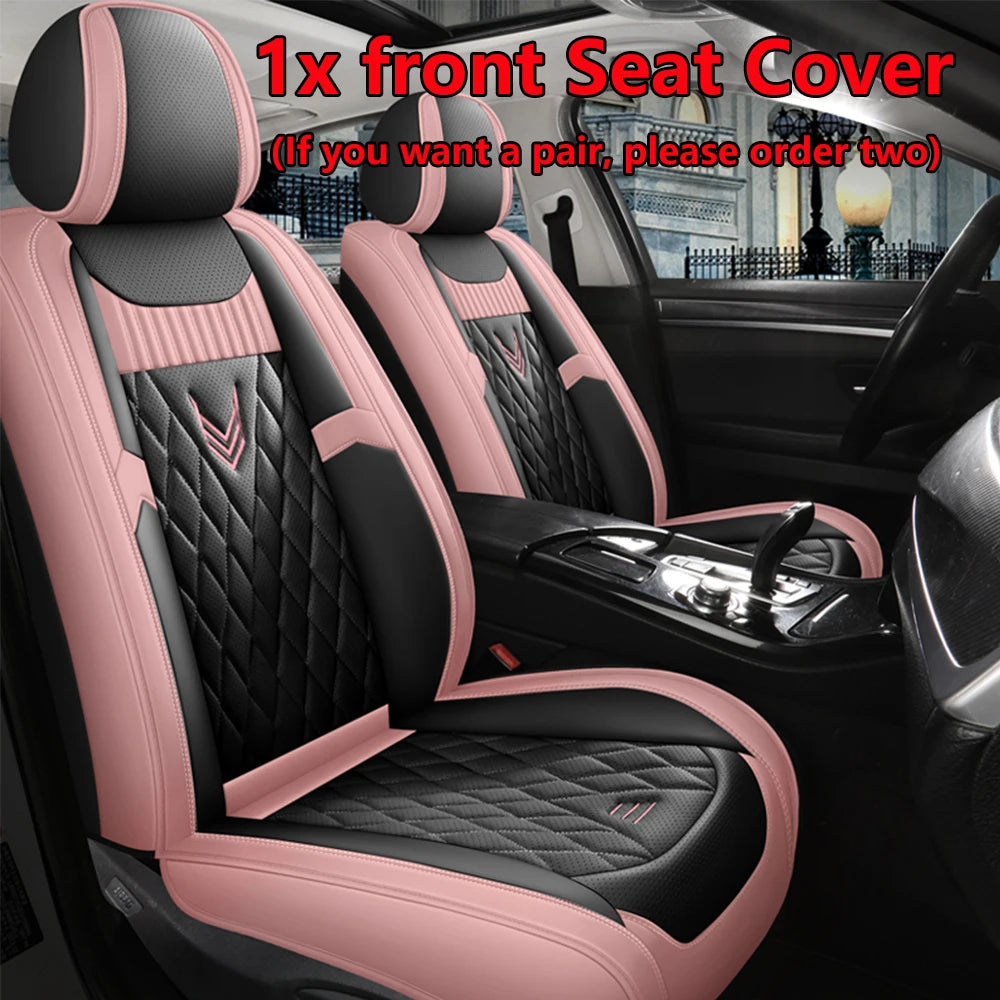 Universal Leather Car Seat Covers for Lada Granta Vesta SW Cross 2114 Xray Kalina Largus Interior Accessories for Vehicle Parts