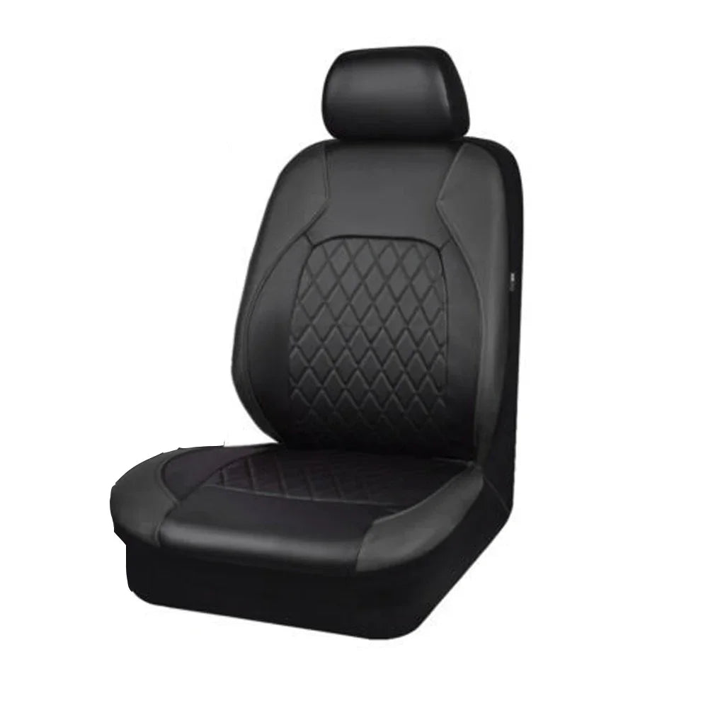 Universal Fit Most Car PU Leather Car Seat Covers Airbag Compatible Car Interior Accessories Front/ Rear/ Full Set Cover Cushion