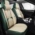 Universal Car Seat Covers Full Covered Durable Artificial Leather Seat Cushion for 90% Sedan SUV  Include Front and Rear Cover