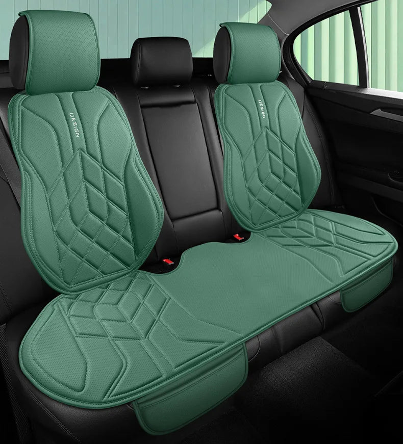 High Quality Universal Car Seat Cover Four Season Perforated Leather Breathable Comfortable Saddle Pad for Car Seats Protection