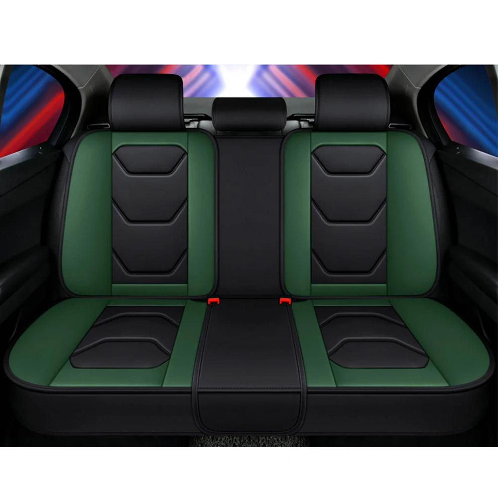 Universal Leather Car Seat Covers for for Subaru Legacy 2014 2022 Impreza XV Forester 2010 2015 Outback 2012 Auto Accessories