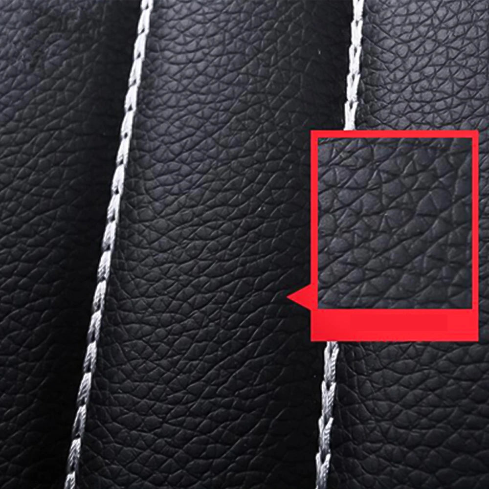Car Seat Covers PU Leather Full Set Breathable Comfortable Protector Universal Waterproof Car Seat Cover Interior Accessories