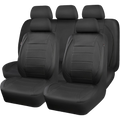 5 Seats Universal Car Seat Covers Full Set PU Leather Breathable Easy Clean Interior Protection