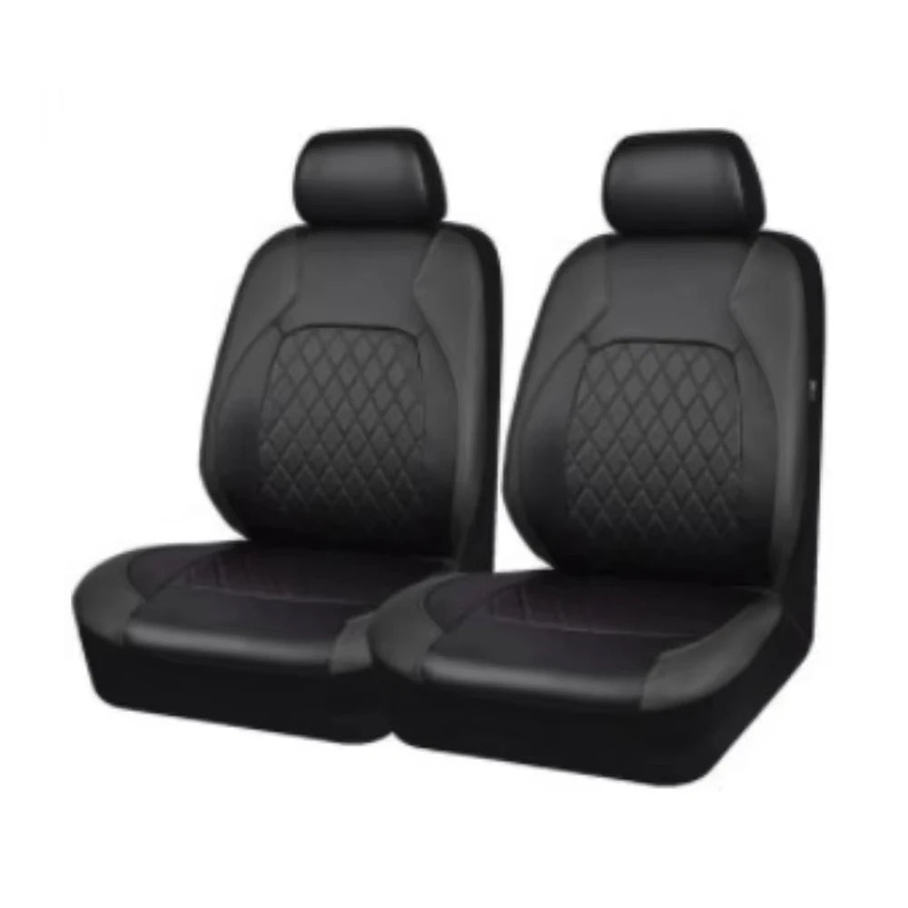 Universal Fit Most Car PU Leather Car Seat Covers Airbag Compatible Car Interior Accessories Front/ Rear/ Full Set Cover Cushion