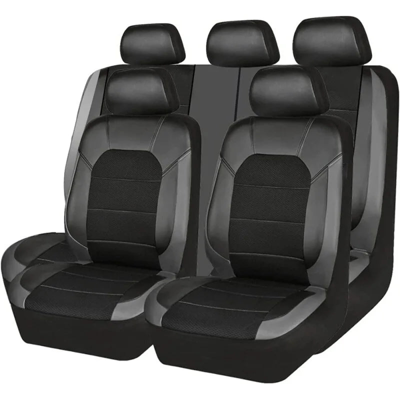 Universal Car Seat Cover For Kia Picanto Soul Carens Jaguar XF XE Jetour X70 Aiways U5 MG ZS Fit Most Sedans Vans SUVs Trucks