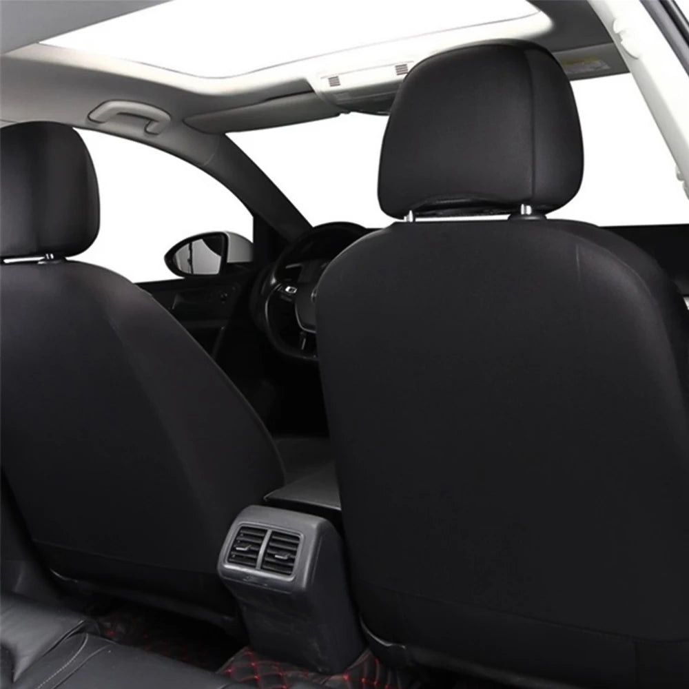 Car Seat Covers PU Leather Full Set Breathable Comfortable Protector Universal Waterproof Car Seat Cover Interior Accessories