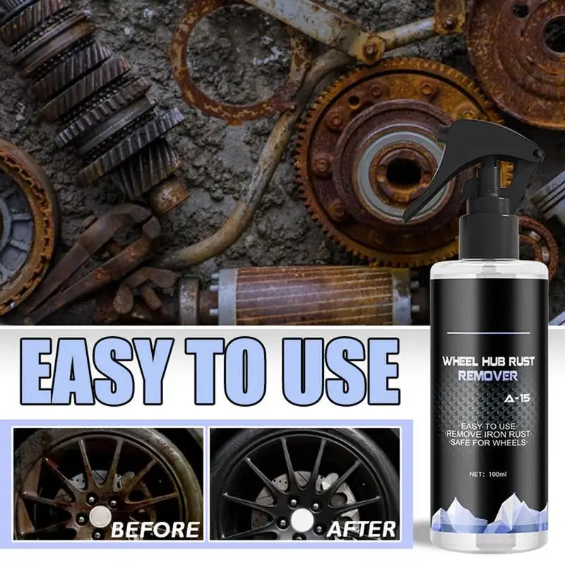 Rim Cleaner Spray Auto Rim Degreaser Spray Automotive Wheel Care Car Detailing Accessories Safe Wheel Degreaser For Aluminum
