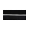 2Pcs Frameless License Plate Holder Harmless Polyester Adhesive Number Plate Holder Durable Car Plate Frame Holder Accessories