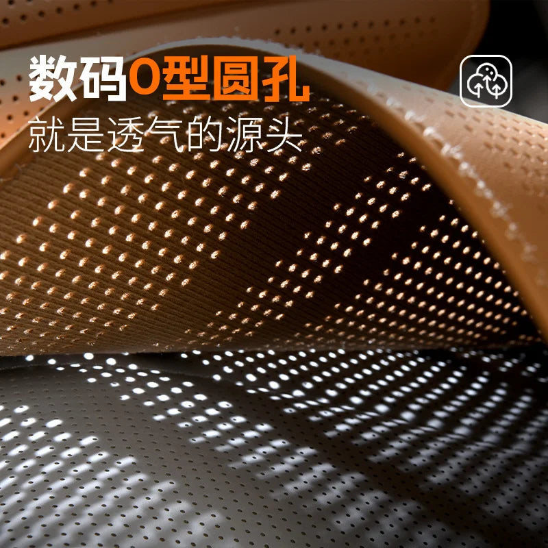 Car Seat Extended Footrest Driver and Passenger Leg Rest Universal Car Seat Cover Leather Breathable Non-slip Cars Seats Cover