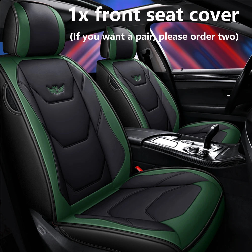 Universal Leather Car Seat Covers for for Subaru Legacy 2014 2022 Impreza XV Forester 2010 2015 Outback 2012 Auto Accessories