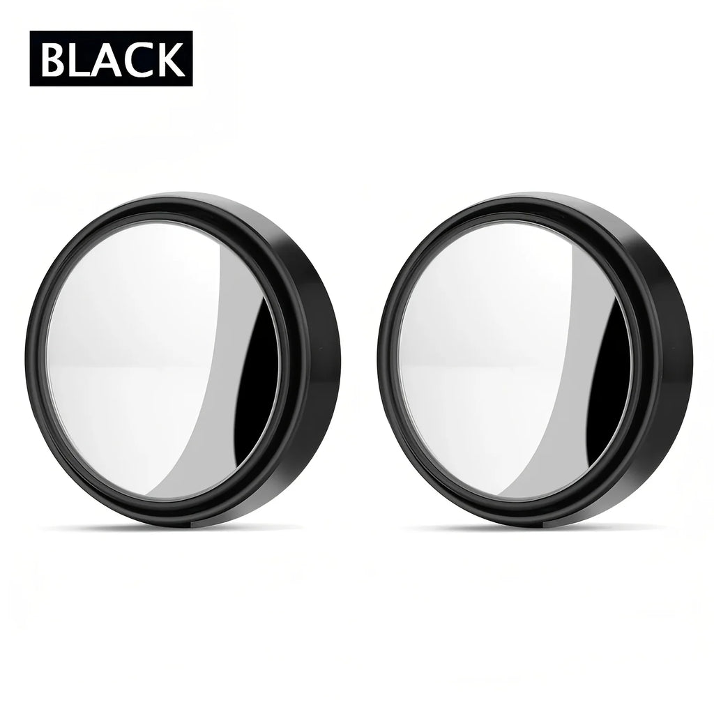 2-piece Set of 360 Degree High-definition Circular Car Rearview Mirrors, Reverse Blind Spot Rearview Mirror Auxiliary Mirror - AliExpress