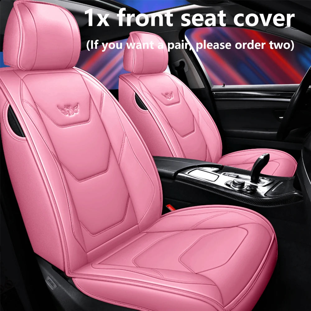 Universal Leather Car Seat Covers for for Subaru Legacy 2014 2022 Impreza XV Forester 2010 2015 Outback 2012 Auto Accessories