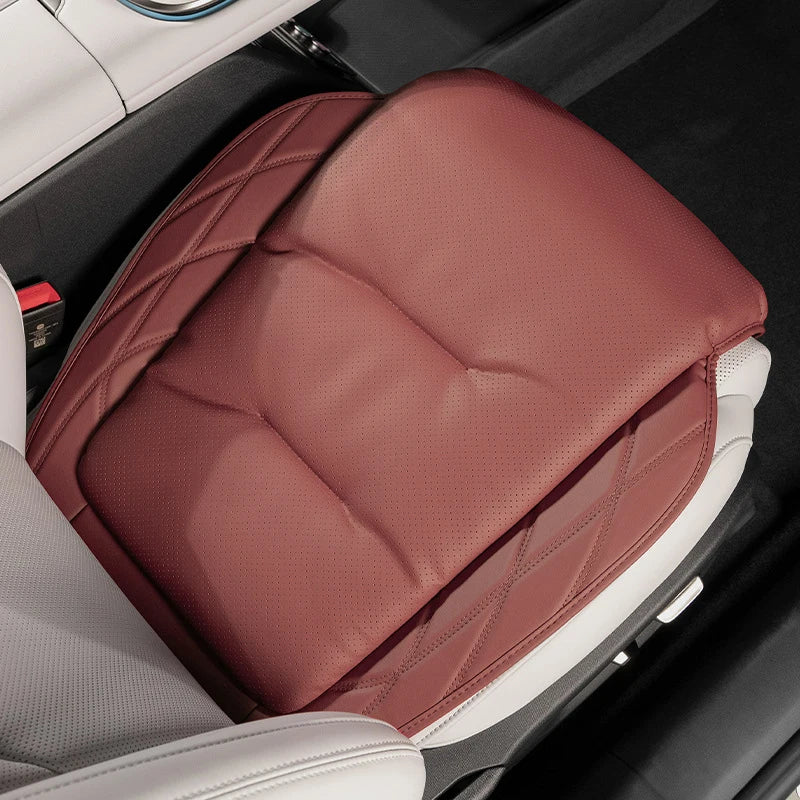 Super Comfort Nappa Leather Car Seat Cover Soft Seat Thicken Cushion Four-season Universal Luxury Auto Nterior Upgrade Men Women