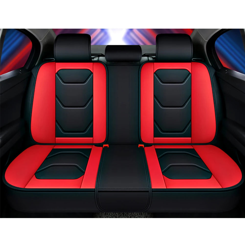 Universal Leather Car Seat Covers for for Subaru Legacy 2014 2022 Impreza XV Forester 2010 2015 Outback 2012 Auto Accessories