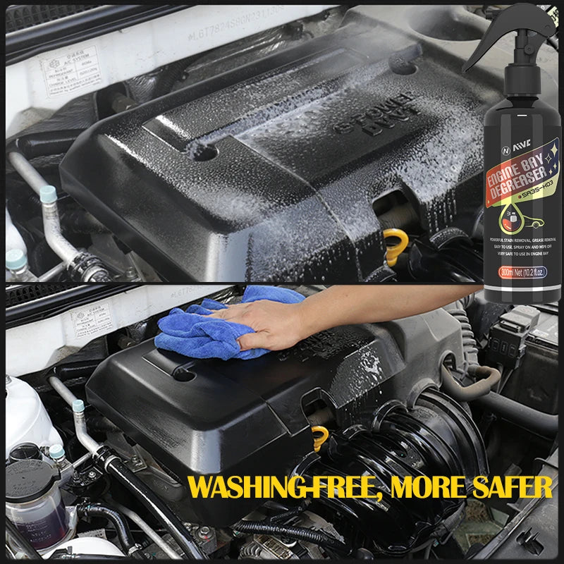 Car Engine Bay Cleaner Powerful Decontamination Cleaning Product For Engine Compartment Car Cleaning Product Auto Care Kit