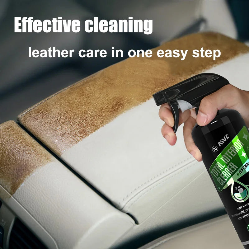 Car Interior Cleaner Agent Ceiling Cleaner Auto Upholstery Seat Waterless Wash Free Multipurpose Auto Dash Cleaning Tool AIVC-C