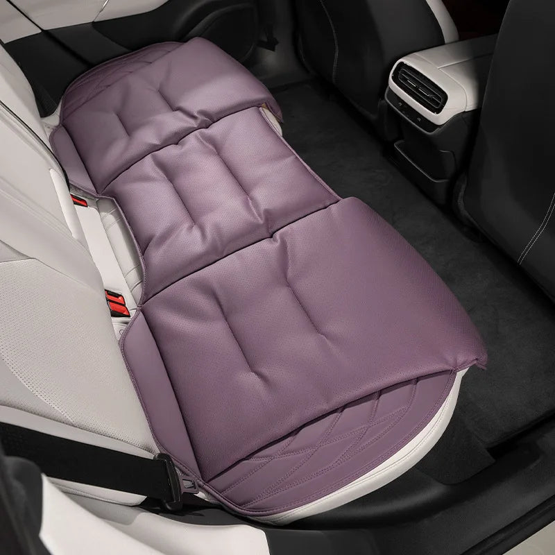 Super Comfort Nappa Leather Car Seat Cover Soft Seat Thicken Cushion Four-season Universal Luxury Auto Nterior Upgrade Men Women