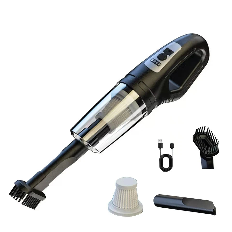 Car Multipurpose Vacuum Cleaner Handheld Powerful Suction Rechargeable Car and Home Dual Use Small Wireless Vacuum Cleaner