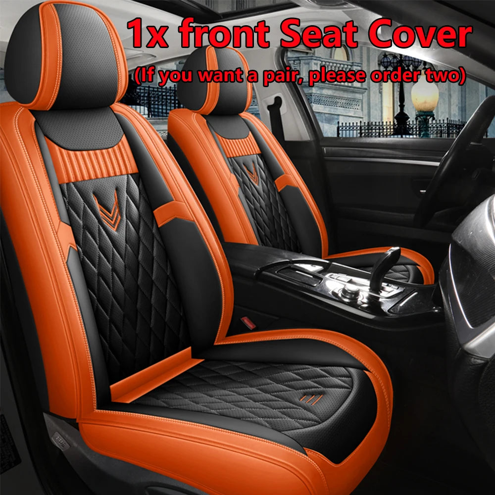 Universal Leather Car Seat Covers for Lada Granta Vesta SW Cross 2114 Xray Kalina Largus Interior Accessories for Vehicle Parts