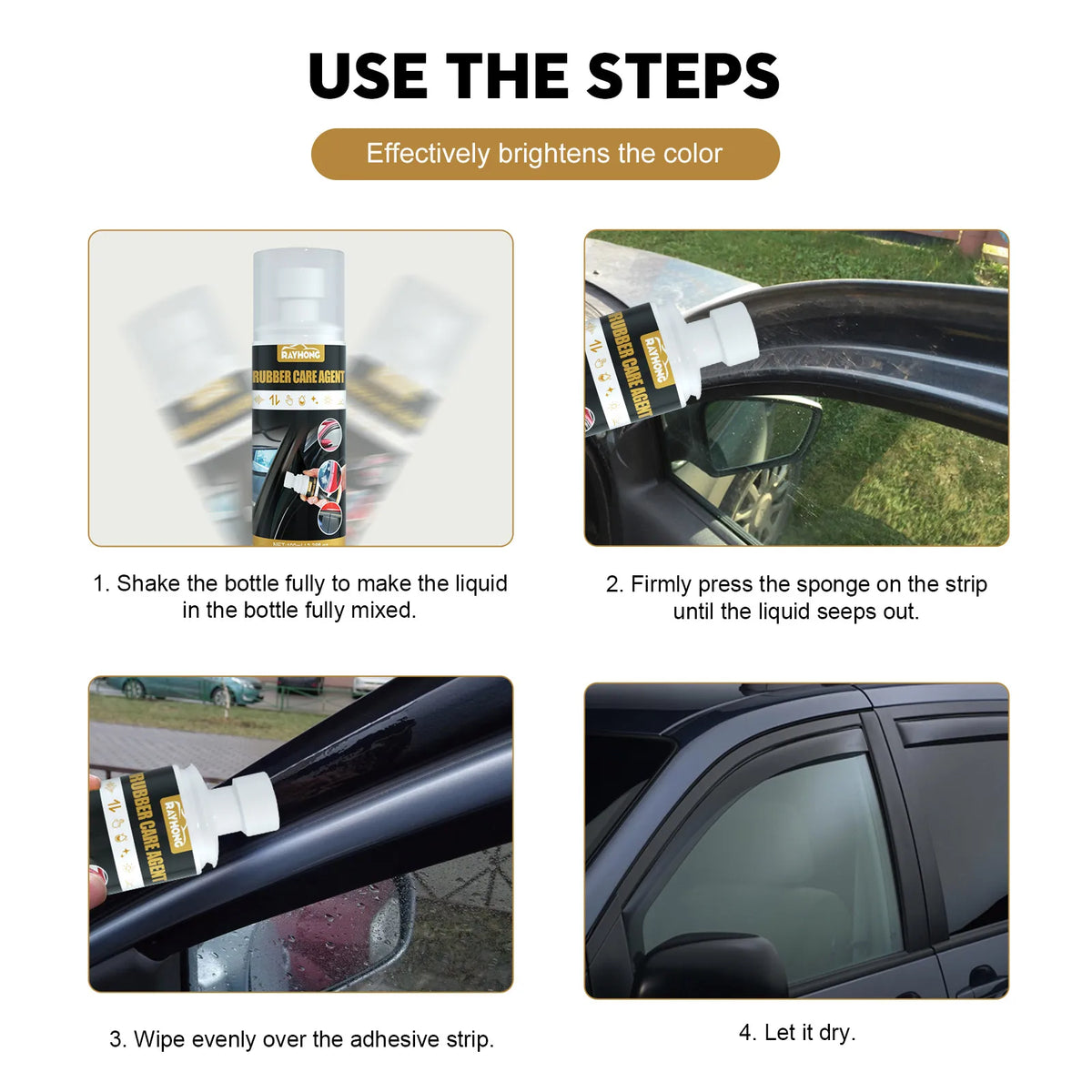 Car Rubber Curing Agent Renovator Care Spray Auto Liquid Wax Polishing Agent Care Agent Car Cleaner Protective Agent Car Care