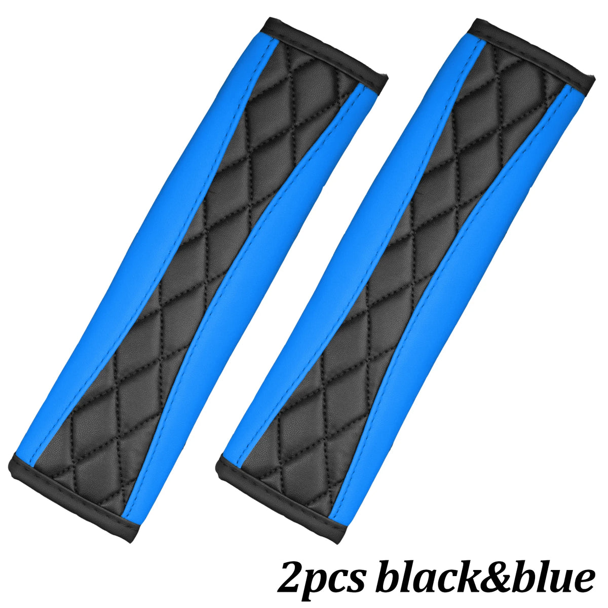 Universal PU Leather Car Seat Belt Cover Protector Two-tone Safety Belt Shoulder Pad Cushions Car Accessories