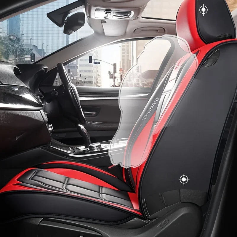 Car seat cushion full surround all season universal leather seat cover wear-resistant, dirt resistant, breathable car seat cover