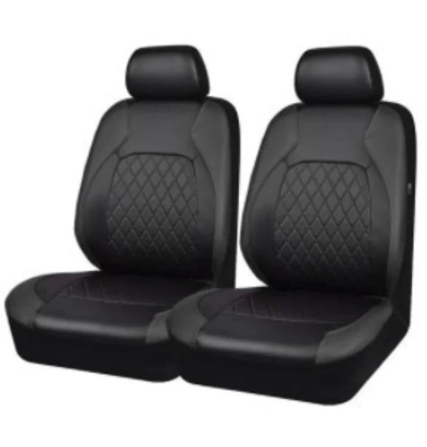 Universal Fit Most Car PU Leather Car Seat Covers Airbag Compatible Car Interior Accessories Front/ Rear/ Full Set Cover Cushion