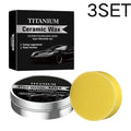 All In One Car Care Ceramic Wax Build Glossy Protective Layer Repair Tiny Paint Scratches Improve Overall Vehicle Surface Bright