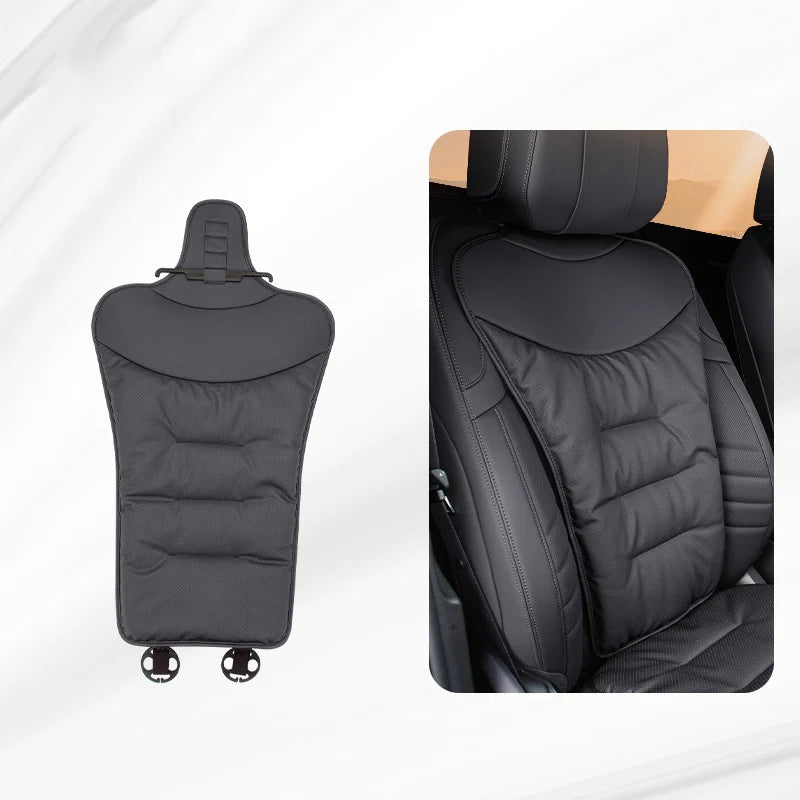 Universal Car Seat Cover PU Leather Cars Seat Waist Cushion Covers Four Season Auto Interior Seats Protection Pad Car Accessorie