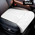 Universal Car Seat Cushion With C-Curve For Leg Support Seat Extender Breathable Perforated Leather Cover Memory Foam Seat Cover