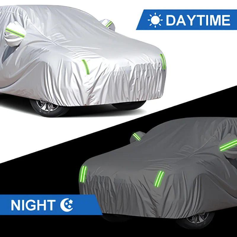 190T Car Cover Protection Sunscreen Heat Insulation Dust For Mercedes-Benz CLA-Class 2013-2024 Car Exterior Accessories