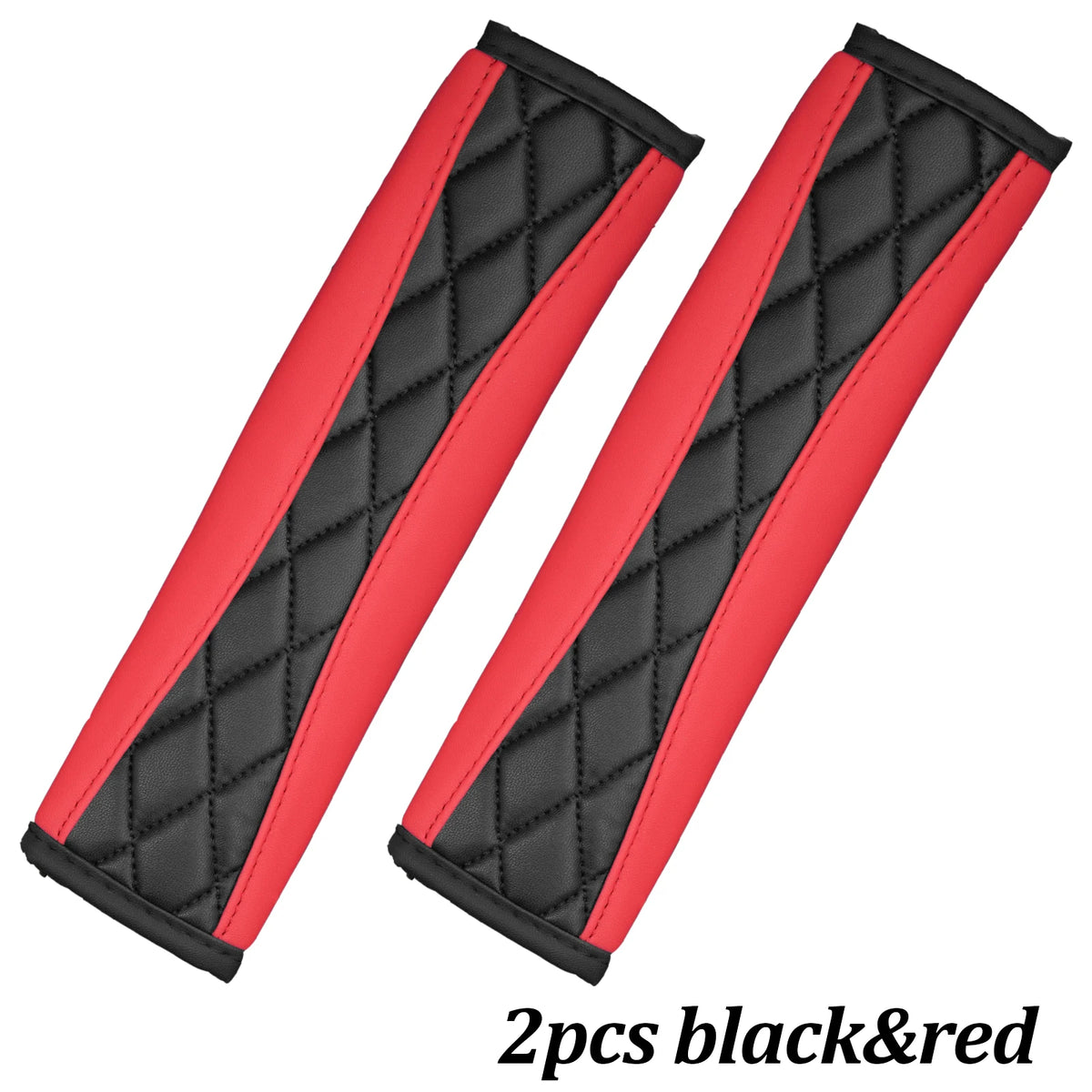 Universal PU Leather Car Seat Belt Cover Protector Two-tone Safety Belt Shoulder Pad Cushions Car Accessories