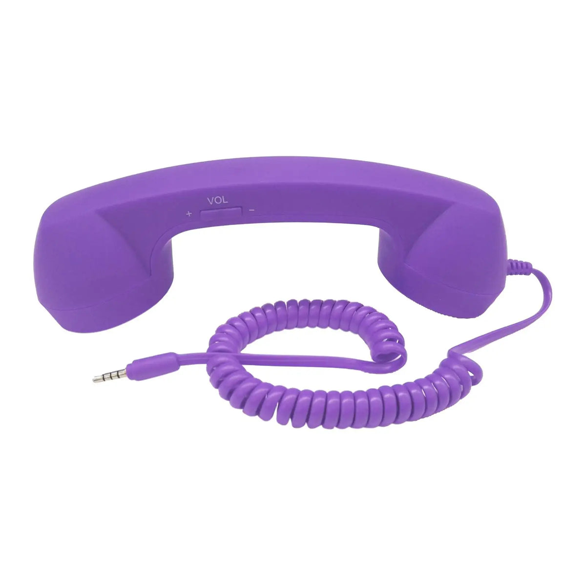 Retro Telephone Handset 3.5mm Stylish Comfort Classic Radiation Proof Handset Receiver Mic Speaker for iPhone Smartphone