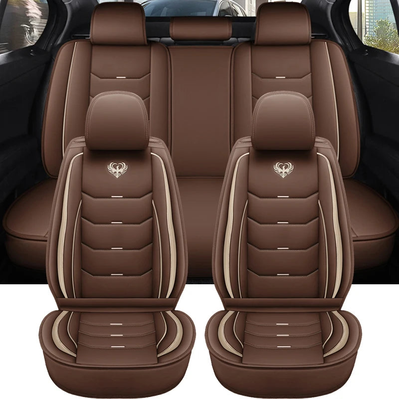 Universal Leather Car Seat Cover For Golf 7 Megane 4 Cupra Formentor Nissan Qashqai j11 J10 E90 Accsesories Interior Covers