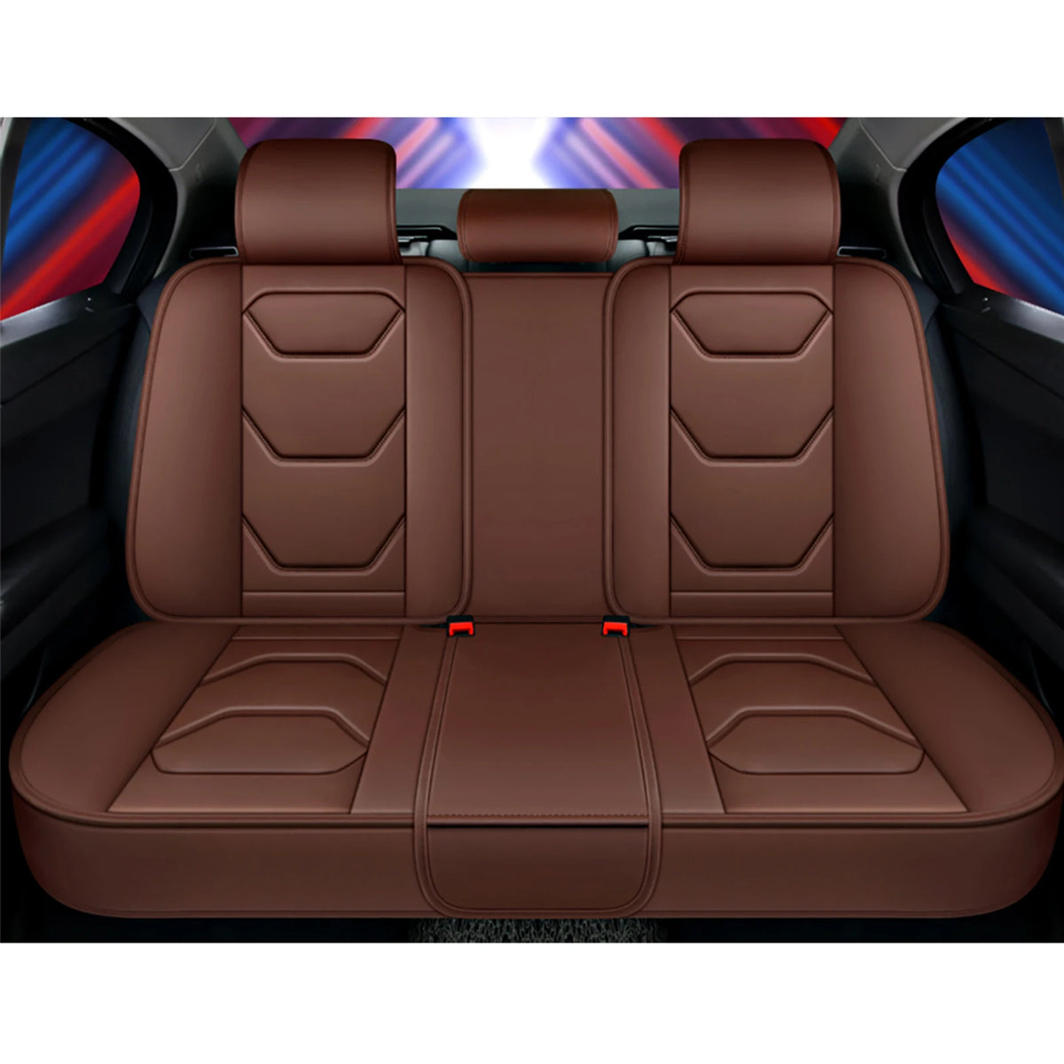 Universal Leather Car Seat Covers for for Subaru Legacy 2014 2022 Impreza XV Forester 2010 2015 Outback 2012 Auto Accessories