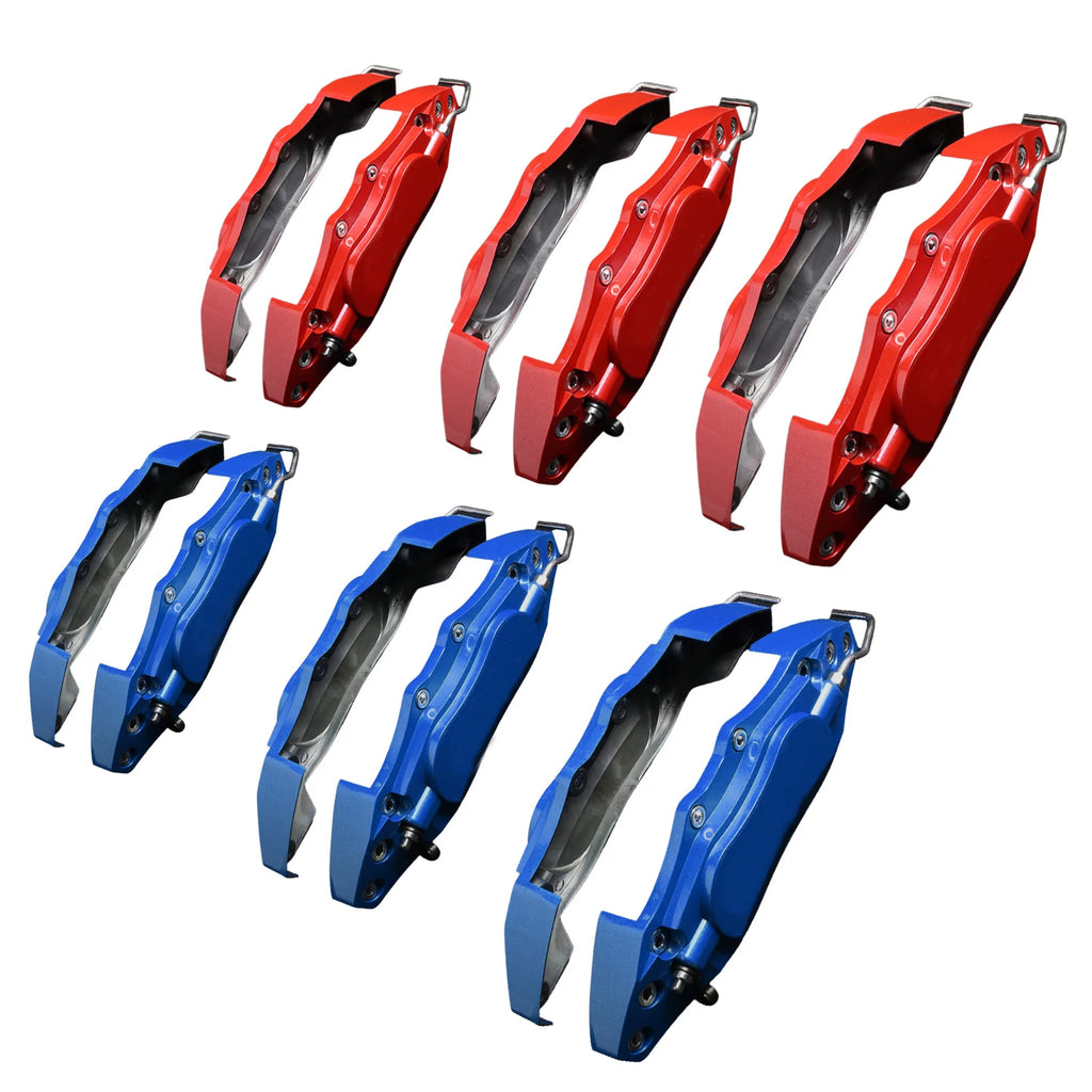 Car Brake Caliper Cover Aluminum Alloy Disc Brake Caliper Fake Covers Safely Protect Car Brake Calipers Car Wheel Modification