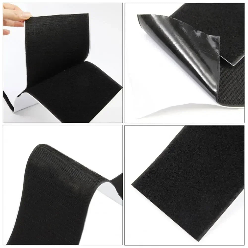 2Pcs Frameless License Plate Holder Harmless Polyester Adhesive Number Plate Holder Durable Car Plate Frame Holder Accessories