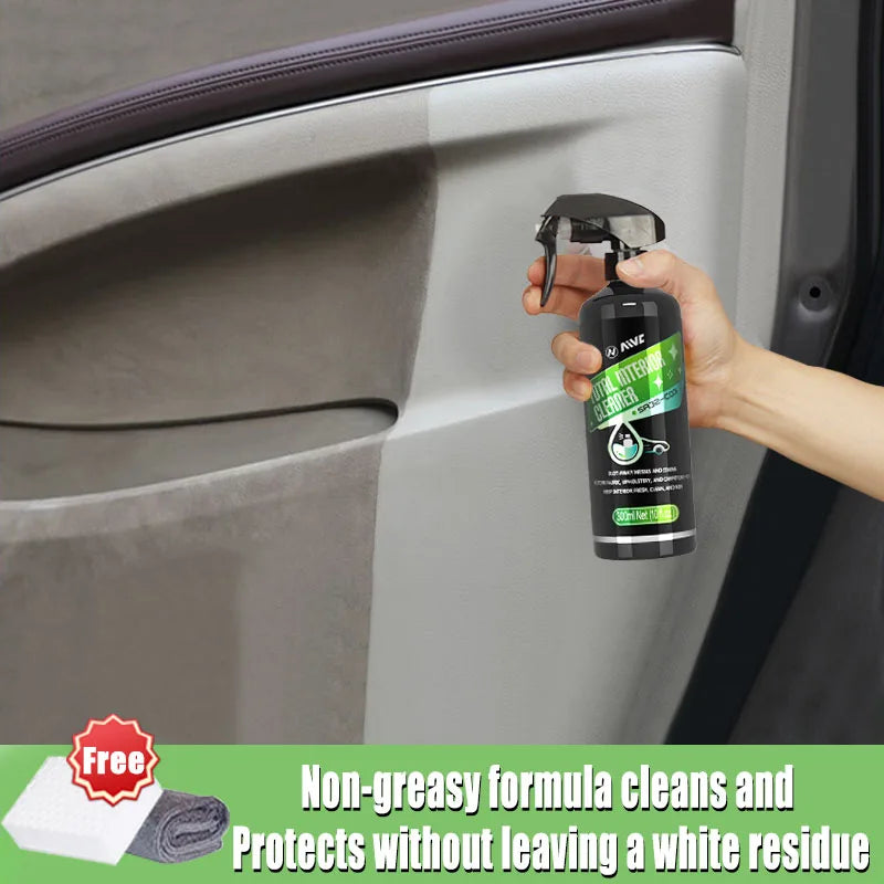Car Interior Cleaner Agent Ceiling Cleaner Auto Upholstery Seat Waterless Wash Free Multipurpose Auto Dash Cleaning Tool AIVC-C