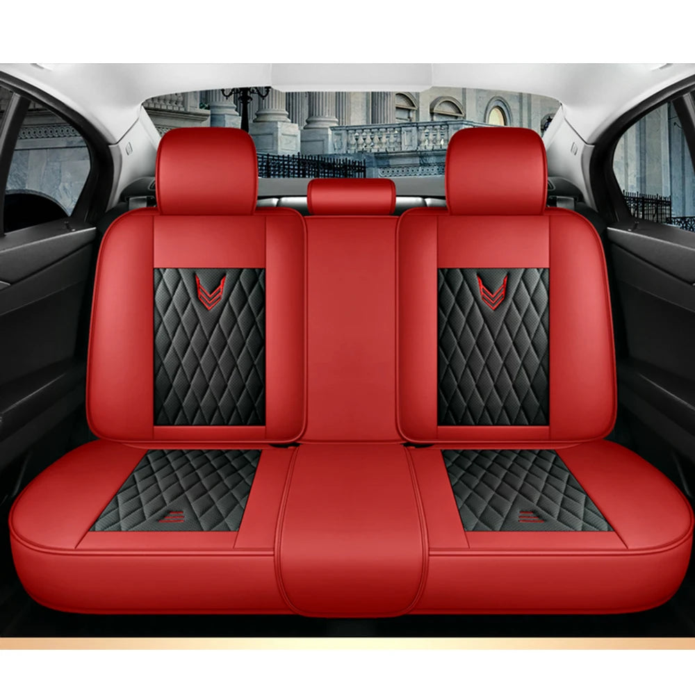 Universal Leather Car Seat Covers for Lada Granta Vesta SW Cross 2114 Xray Kalina Largus Interior Accessories for Vehicle Parts